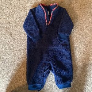 Carters fleece one-piece.